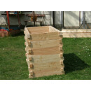 Aufbauset Hochbeet Lärchenholz 120x60cm